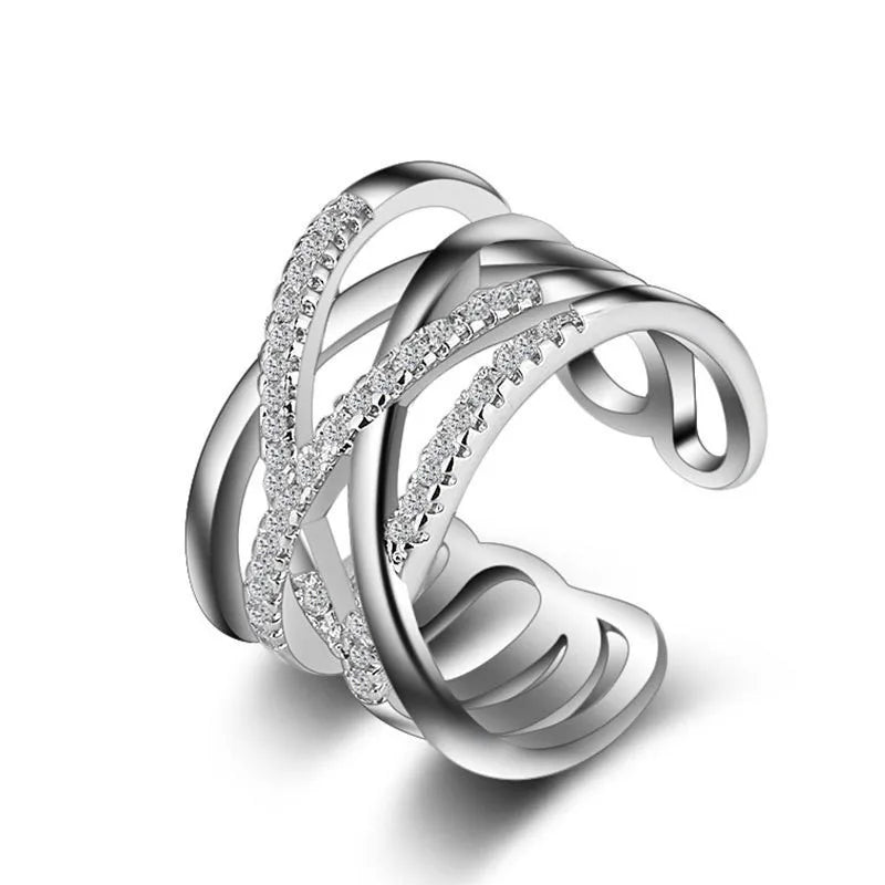Bague Zircon Brillant – Argent 925