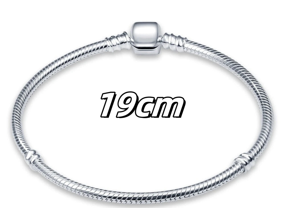 Charm Avion & Passeport en Zircon Rose – Argent 925