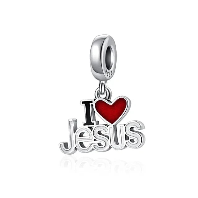 Charm Avion & Passeport en Zircon Rose – Argent 925