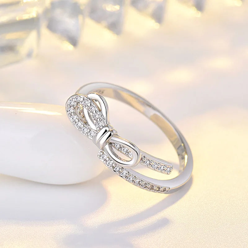 Bague Zircon Brillant – Argent 925