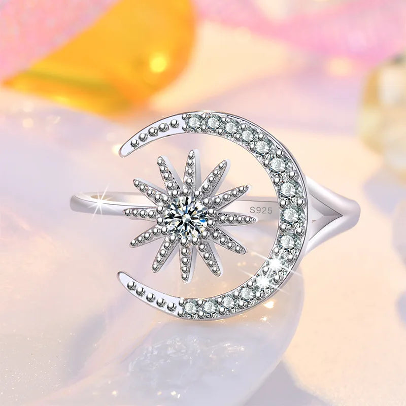 Bague Zircon Brillant – Argent 925