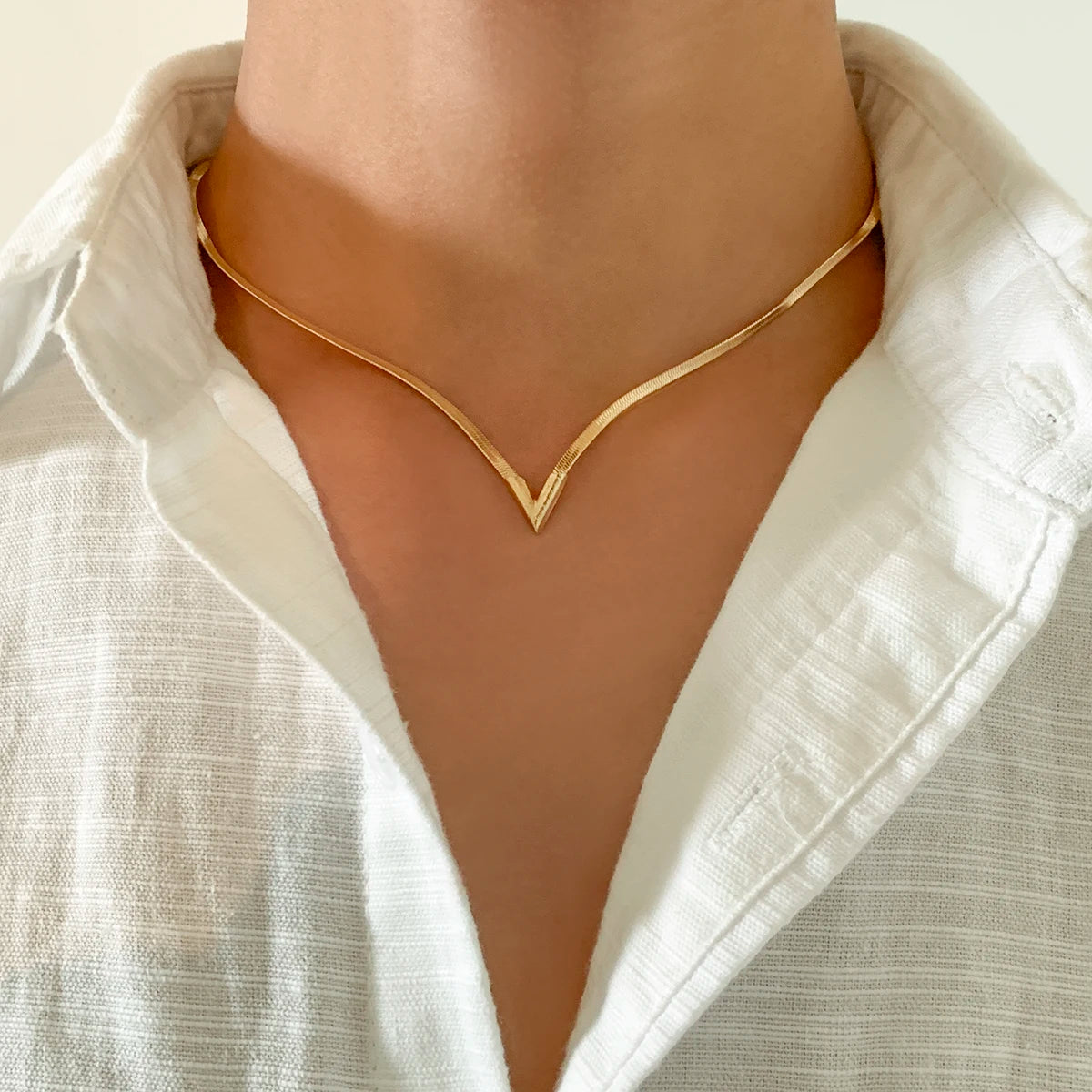 Collier Chaîne Serpent – Pendentif V