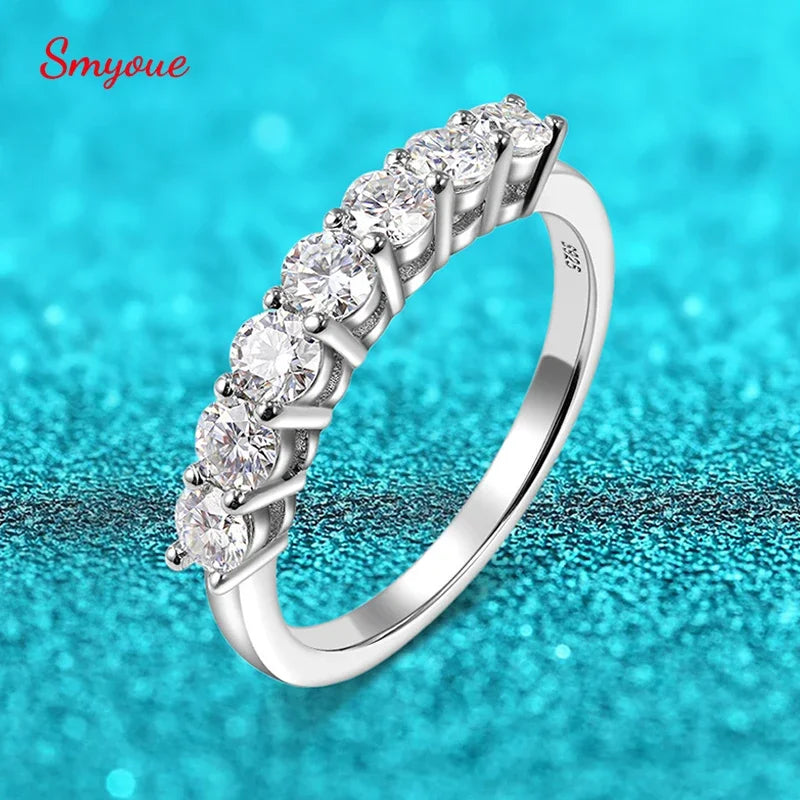 Bague Moissanite 0.7CT – Argent 925
