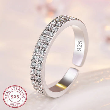 Bague Zircon Brillant – Argent 925