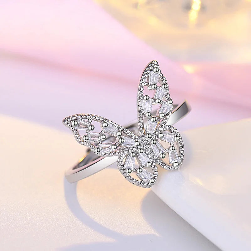 Bague Zircon Brillant – Argent 925
