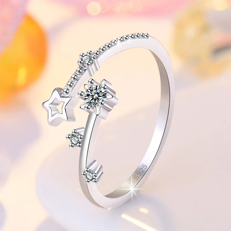 Bague Zircon Brillant – Argent 925