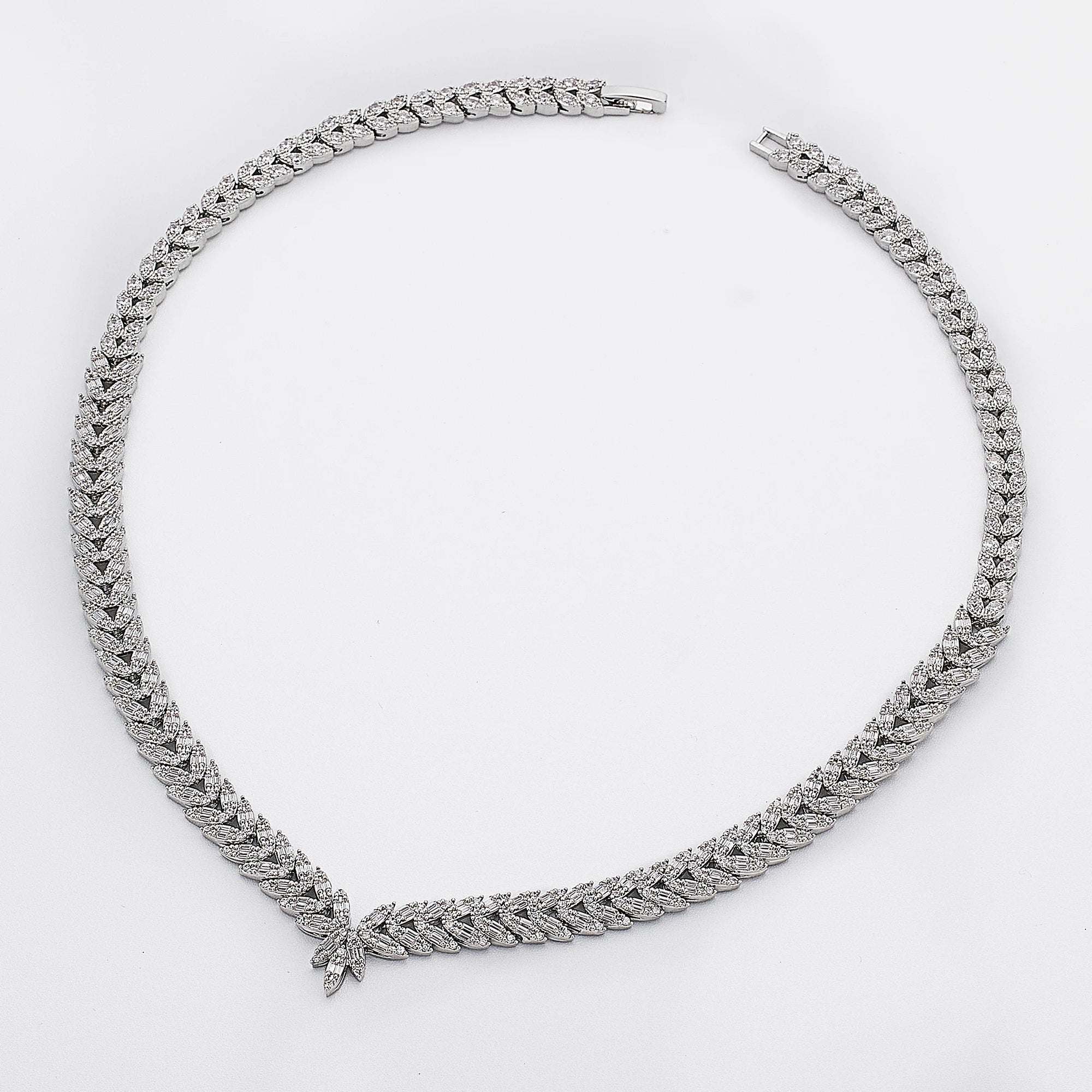 Parure Mariage en Zircon – Élégance Luxe