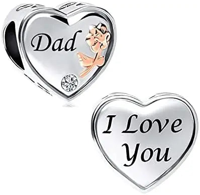 Charm Avion & Passeport en Zircon Rose – Argent 925